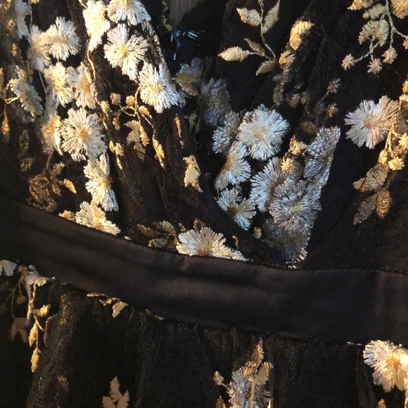 Embroidered Fit and Flare Cocktail Dress PriceFIRM - Picture 4 of 4